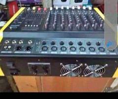 8 channel mixer