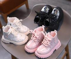Kids Wetlook Fancy Boots - 2