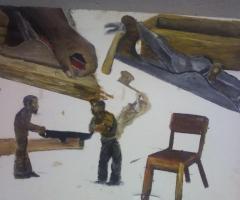 Carpentry painting