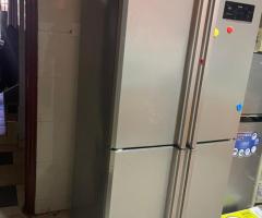 SANDSTROM FOUR DOOR FRIDGE