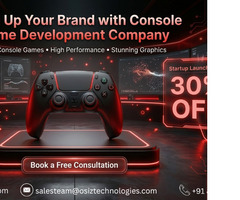 Need a Console Game Development Company? Get 30% OFF on Startup Game Projects