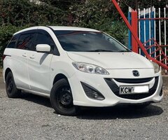 Milky White 7 Seater 15Km/L Mazda Premacy For Sale - 2