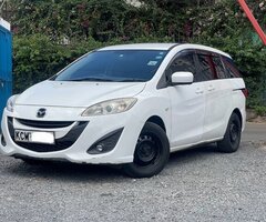 Milky White 7 Seater 15Km/L Mazda Premacy For Sale - 3