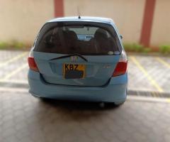 Honda Fit 2007 Blue - 3
