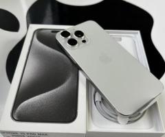 Apple iPhone 15 Pro Max - 512 GB - White Titanium (Unlocked) - 5